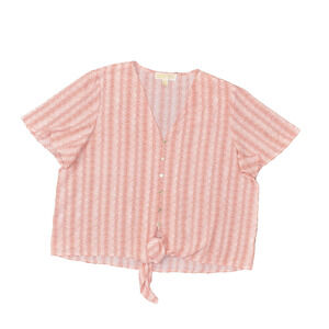 Michael Kors Pink Button-Down Top